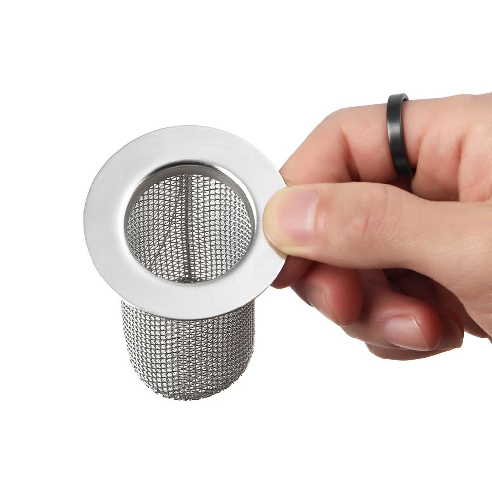 Kitchen Tool Waste Drainer Food Hair Stopper Floor Drain Filter Mesh Sealing Cover Sink Strainer