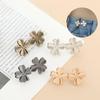 Four-leaf Clover/Five-pointed Star Waist Buckle Adjustable Waist Button Jean Pant Button With Cinched Waist Fashion Accessories
