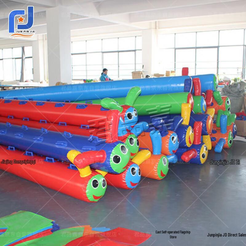 Inflatable Caterpillar Team Race Game