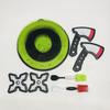 Kids Dart Set Game - 2 Darts + 2 Axes + 2 Star Darts + 30cm Diameter Target ABS Material Safety Indoor Outdoor Toy