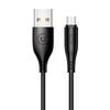 USAMS microUSB Cable 1m Fast Charging Black