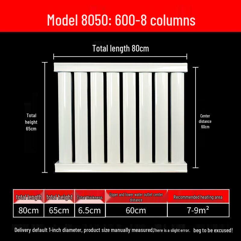 Tongchuang Junqi Wall-Mounted Low Carbon Steel Radiator