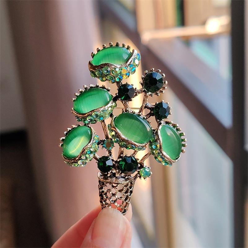 

Натуральний універсальний букет, брошка, розкішна атмосферна опалова брошка, шпилька, светр, костюм, пальто, аксесуари, жіноча шпилька