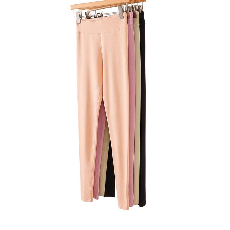 10A Anti-bacterial Anti-mite High Waist Wool Pants - Women's and Men's Autumn Winter Warm Base Layer