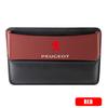 Car Seat Slit Organizer Leather Storage Box Auto Interior Accessories For Peugeot 308 406 407 408 508 106 107 108 2008 3008 5008
