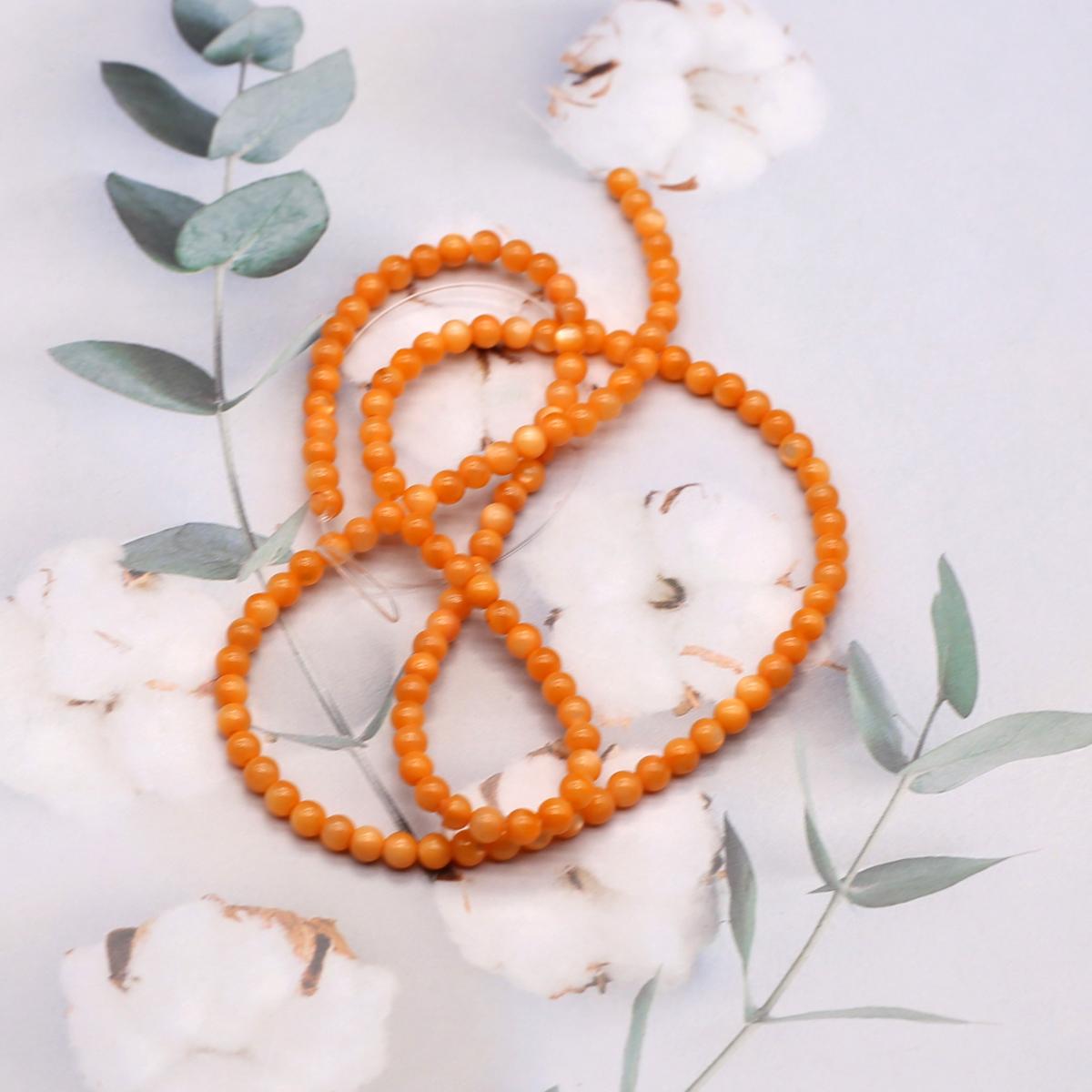 

Бусины из ракушек, круглые окрашенные бусины из натуральных ракушек для изготовления украшений своими руками, ожерелья, браслета, серег, аксессуаров 3-3.5mm