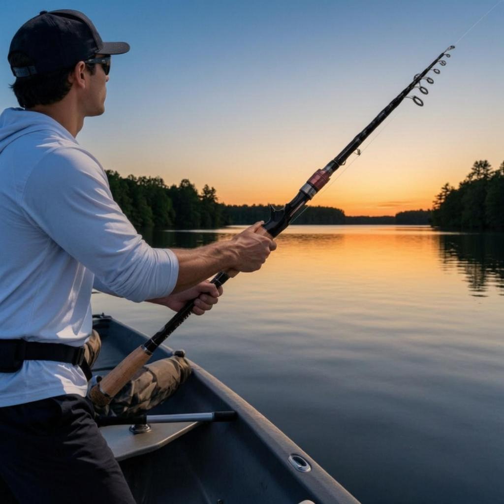 CarbonFiber Telescopic Fishing Rod Compact Carbon Fiber Lightweight