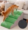 Removable Non-slip Pet Stairs: Washable Dog Ramp & Auxiliary Steps for Beds