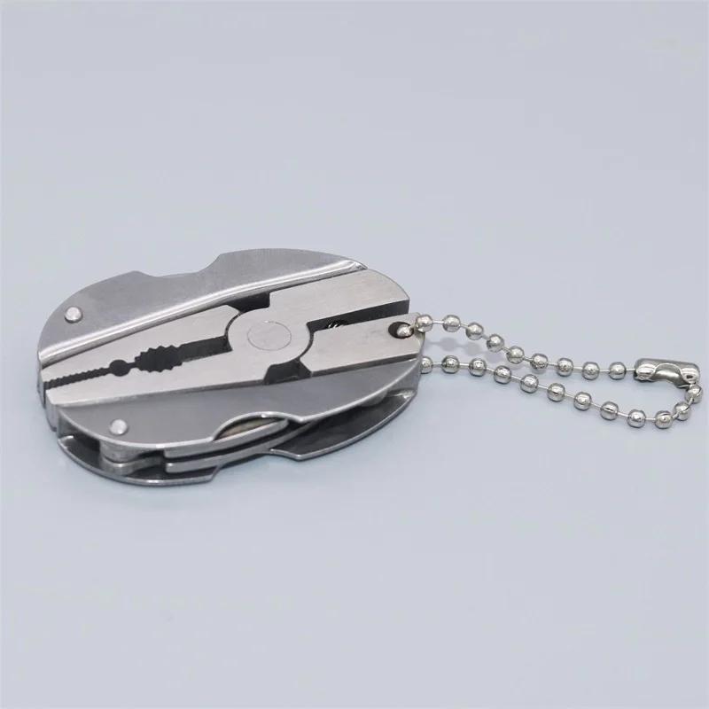 Mini Turtle Back Kleště Multifunkční skládací kleště Nerezový zavírací nůž Přenosné kleště na brouky