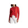 Polo Ralph Lauren Ss24 Solid Color Logo Embroidered Crew Neck Long Sleeve Knit Sweater Women Sweater WMPOSWENDW20225-600