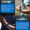 New 1000mAh Battery Smart Watch 2.13-Inch AMOLED Screen Men's Watch Compass 10ATM Waterproof Bluetooth Call Sports Smart Watch
