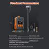 Tire Inflator Portable Air Compressor 150PSI Tire Pump 500mAh Air Pump for Cars Bikes & Motorcycle