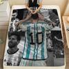 Lionel Messi Flannel Blanket, High quality Comfortable for All Seasons, Home Decor, Warmth and Comfort
