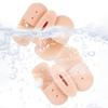 1 Pair 2-Hole Toe Separator Orthopedic Bunion Valgus Hammertoe Corrector