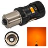 2 st P21W LED-lampa BA15S 12V inget fel, orange Off-Road