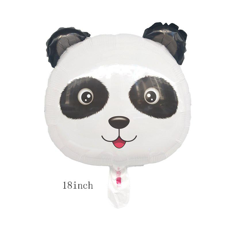 3PCS Cartoon Panda Foil Balloons Birthday Party Decoration Globos Kid Inflatable Toy