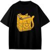 Lustiges Hexerei Katze Anime Geschenk Mädchen Jungen Teenager T-Shirt