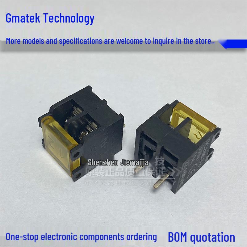 

HB635-2P Fence-type Power Terminal Block with 6.35MM Pitch, Cover, and Backrest
