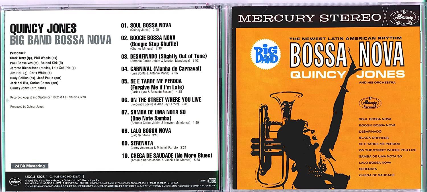 

CD QUINCY JONES - Soul Bossa Nova UCCU9808 Japan ObiSoul/Funk Used