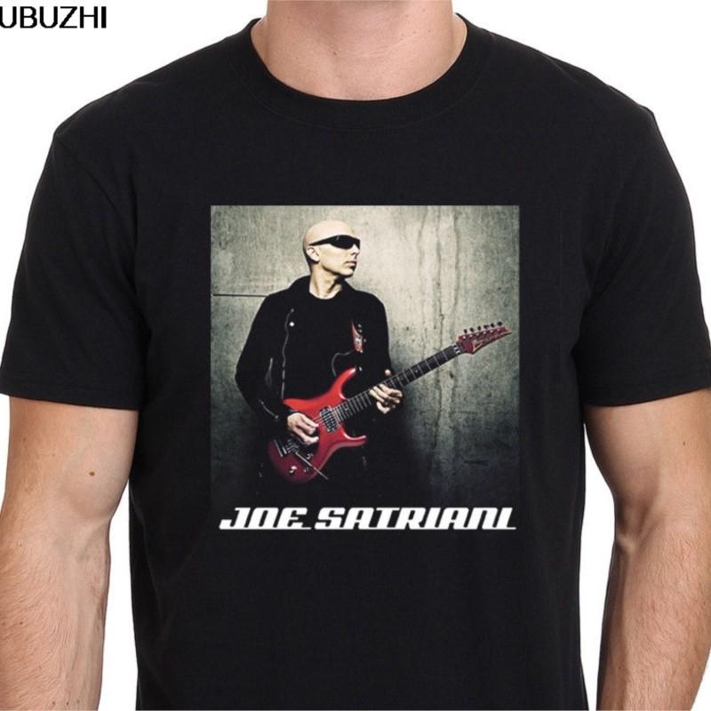Joe Satriani virtuoso guitarist Mens Black TShirt Size StoXXL S