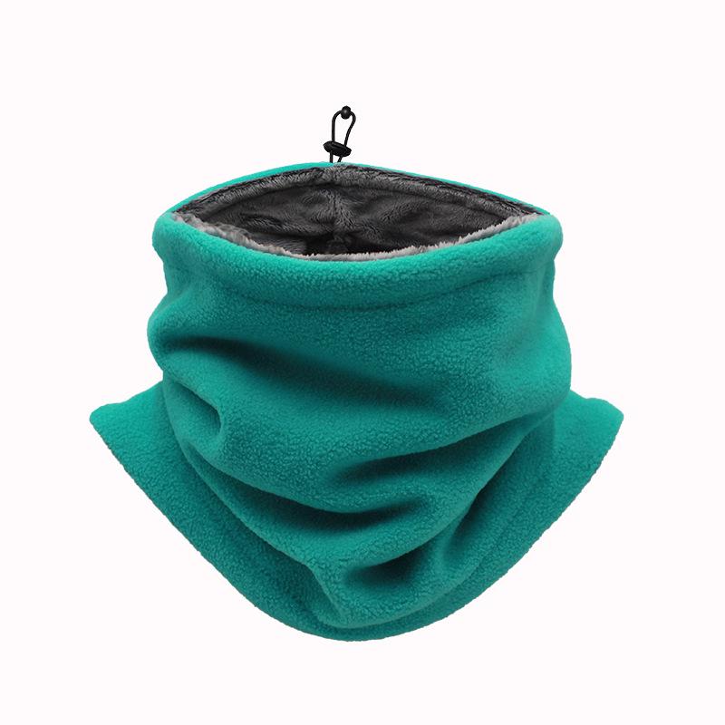Yingbo Winter Cycling Scarf: Thick Fleece Neck Warmer & Windproof Dust Mask