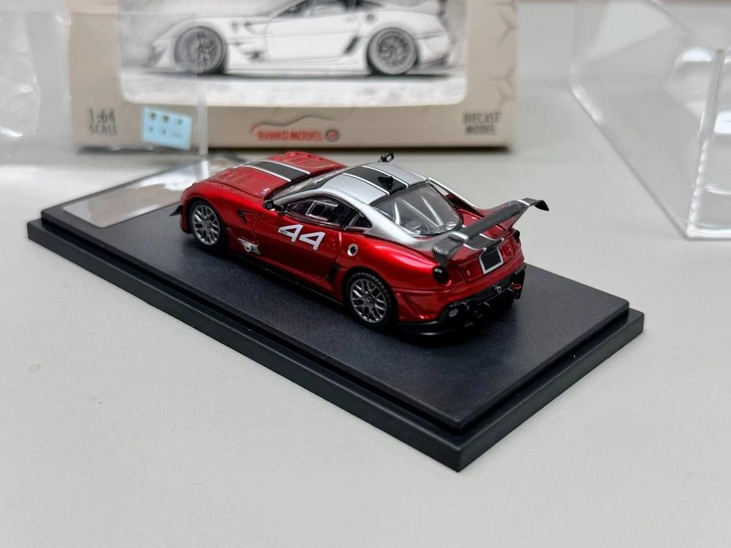 RM 1:64 Scale for 599XX Racing Sports with Openable Hood Diecast Model Car Miniature Collectible Toy Vehicle Models