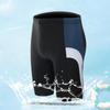 2026 Men's Trendy Mid-Length Pure Black Swim Trunks, Customizable