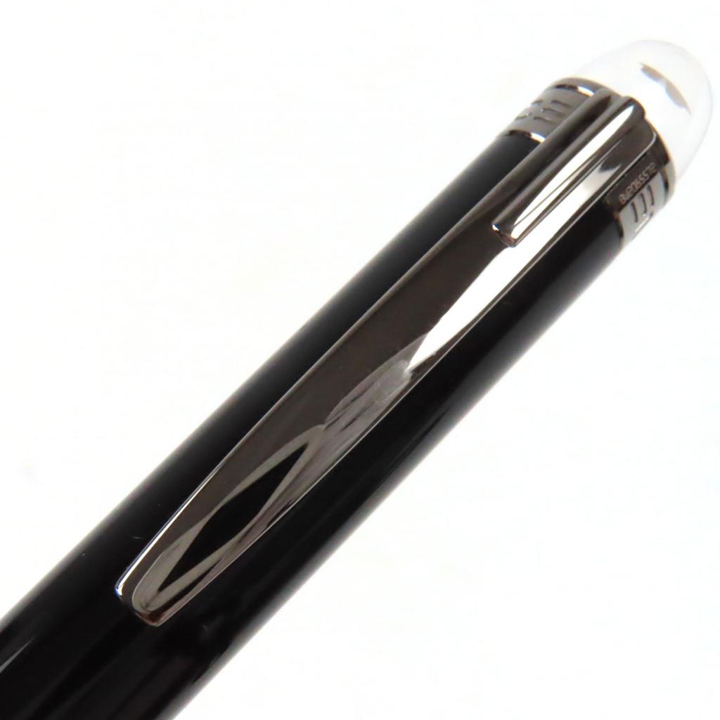 Very Good MONTBLANC Ballpoint pen Starwalker Black gun metallic mens Used
