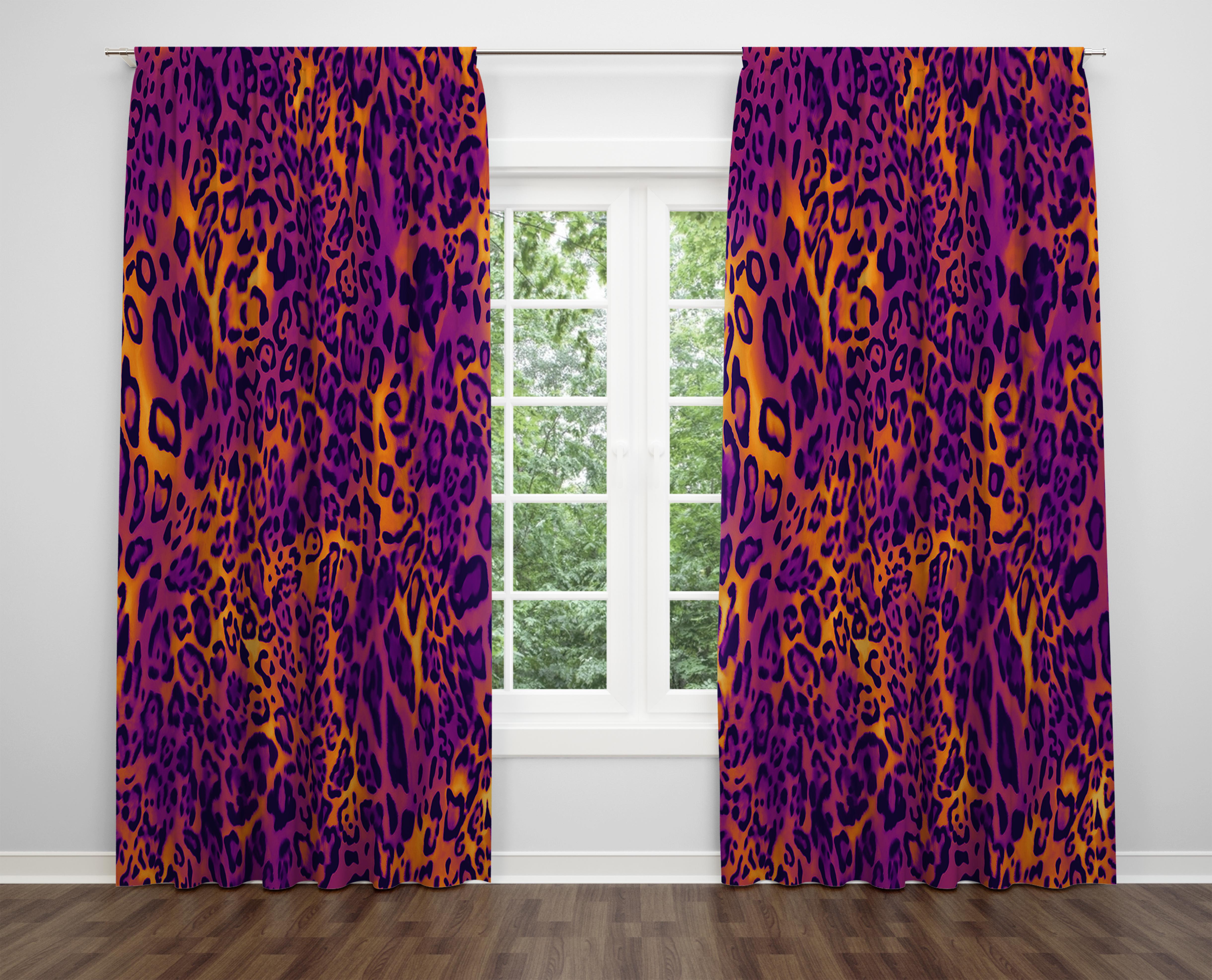 

Декоративний дизайн, високоякісна бавовняна тканина, ви можете вибрати одну або подвійну фіранку з крила 1 piece різнокольоровий