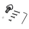 Rotating Clamps Rings With Mounting Base Screws Nut Tool Outdoor Supply for Hiking Accessories