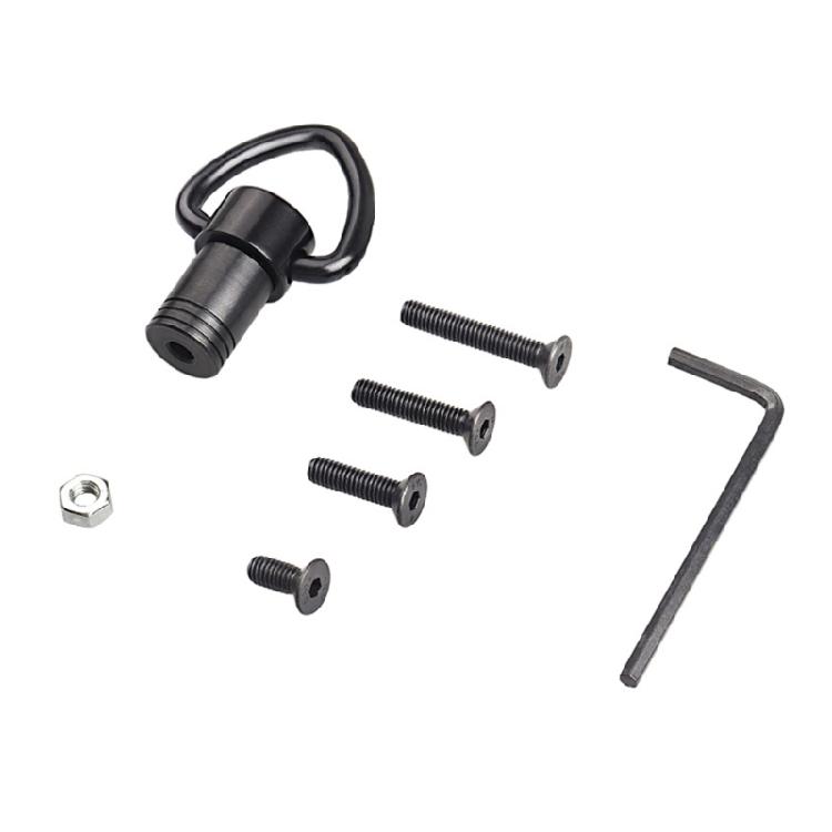 Rotating Clamps Rings With Mounting Base Screws Nut Tool Outdoor Supply for Hiking Accessories