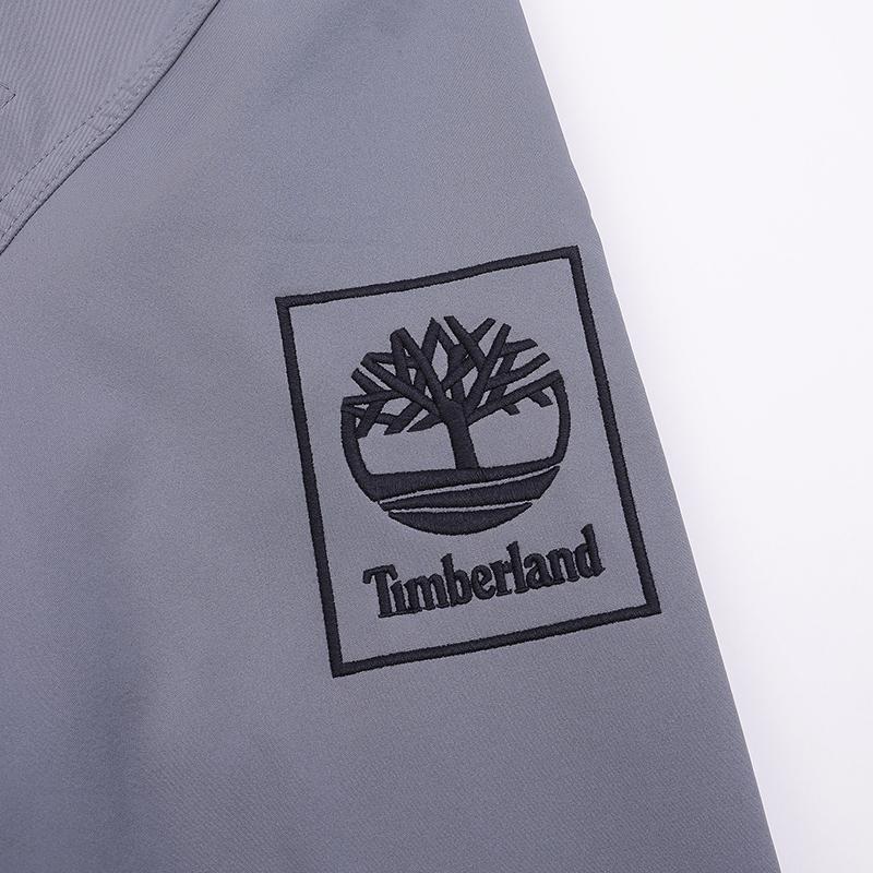 Timberland Stand Collar Warm Zipper Design Long Sleeve Jacket Men Jacket Blue A44UU-073