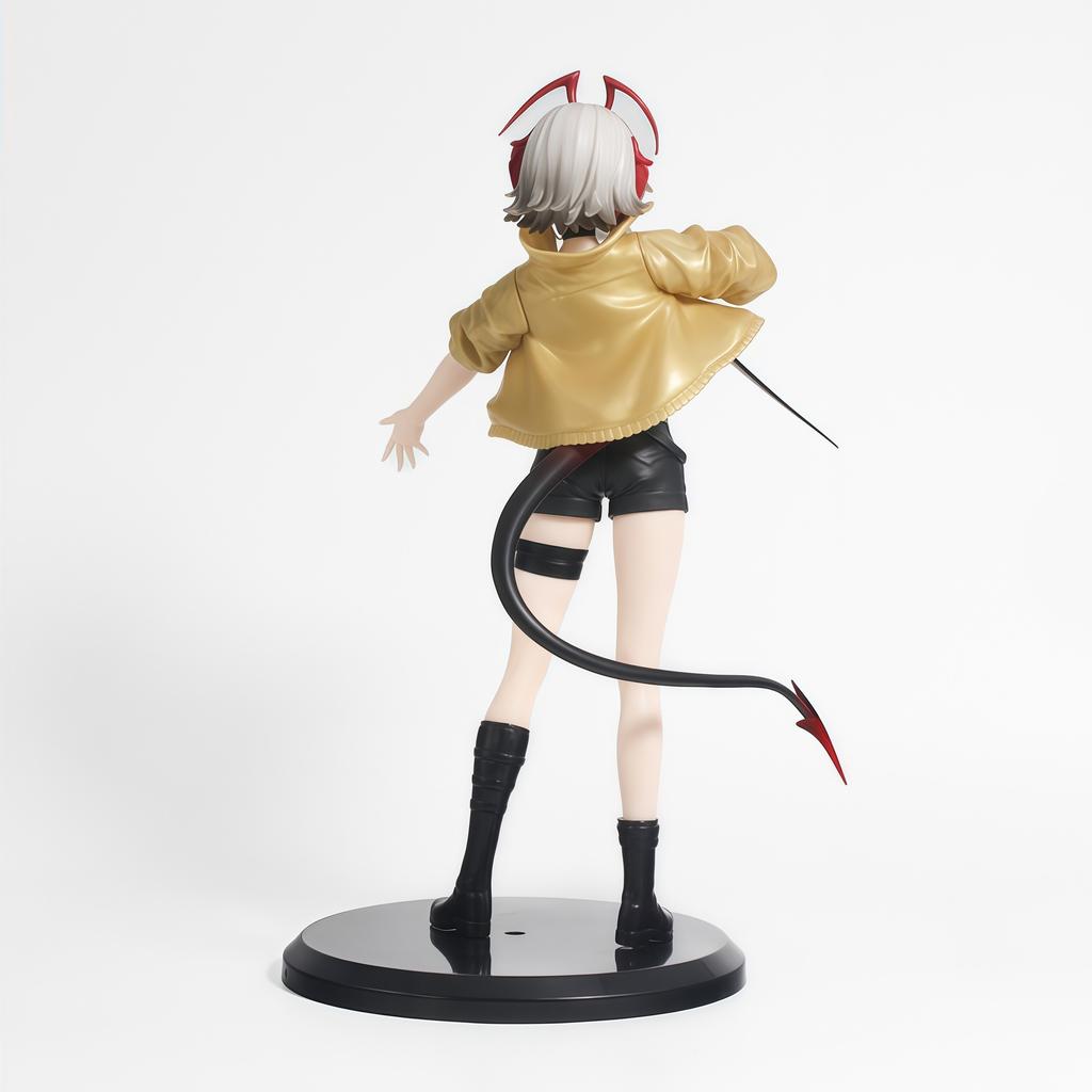 22Cm Game Arknights Wiš'Adel Figurine Standing Posture Serie Cute Cool Action Sniper Profession Pvc Toy Collection Gift In Stock