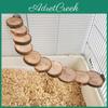 Toy Wooden Ladder For Hamster Cage 610 Steps Wood Climbing Blocks Chew Toy For Pig Rat Hedgehog Small Pet Cage Accessories