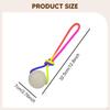 Dog Training Ball On Rope Toy Fit Small Medium Large Dogs, Soft, Exercise and Reward