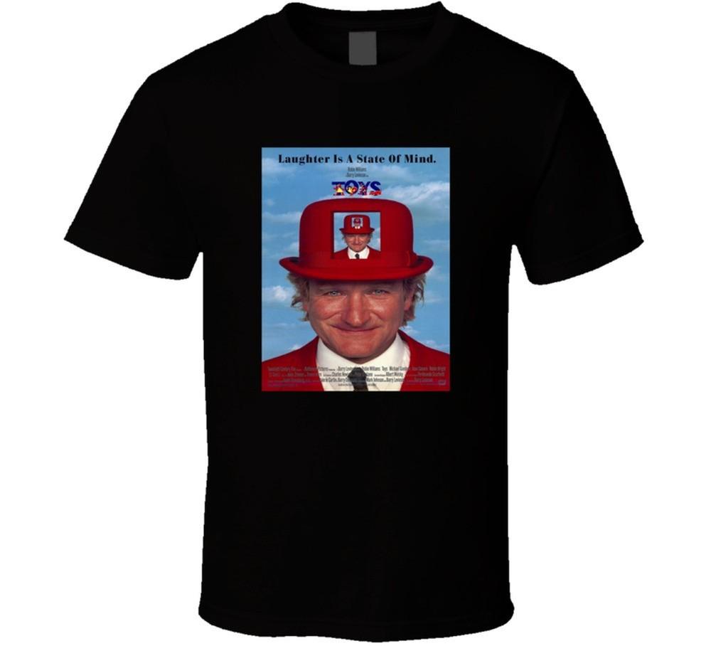 Toys Movie Tee 1992 Fantasy Comedy Film Robin Williams T Shirt Unisex T-Shirt L