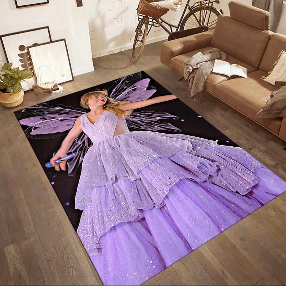 Taylor Swift's Era Tour Square rugs are a great choice for living rooms, bedrooms, home décor, and as gifts.
