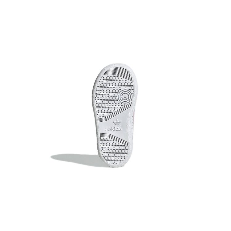 Adidas Originals Continental 80 El I Comfortable Versatile Low-Top Walking Shoes Baby Shoes Pearl-White EE6513