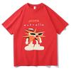 Mora Estrella One Sided Tshirt Cotton Unisex GarUnisext Oversized Fashion Versatile Tee Shirt Harajuku Design Casual Tops Clothes
