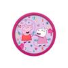 Wall Clock - PEPPA PIG - 25cm - Plastic - Children's Room Decoration - Ideal Gift