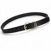 European & American Women's Round Buckle Fashion Waist Belt for Jeans - High-End, Versatile, Simple & Stylish Pin Buckle Pants Accessory