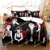 Home Textile Cartoons Bungo Stray Dogs Cover Duvet Cover Pillow Case Boy Girl Polyester Bedding Set King Queen Twin Size