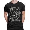 Black Cool Sabbaths Printed T Shirt for Men Women Cotton Crazy TShirt Crew Neck Tee Shirt Male Short Sleeve Top Graphic Printed