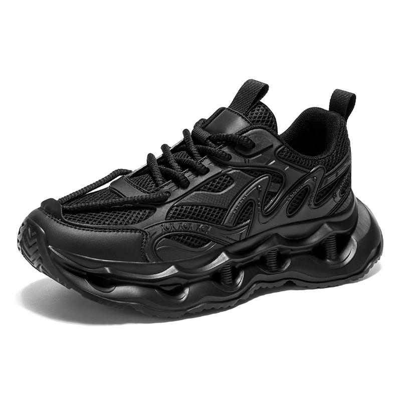 

Men s cushioning light casual sneakers Four seasons breathable soft sole outdoor racing running shoes student speed sports shoes 39