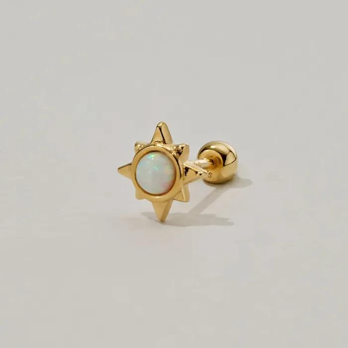 Sun Opal Piercing