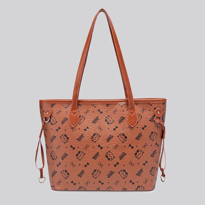 

Fashion large-capacity bag women s 2025 new commuter versatile shoulder bag, high-end sense going out to work tote bag