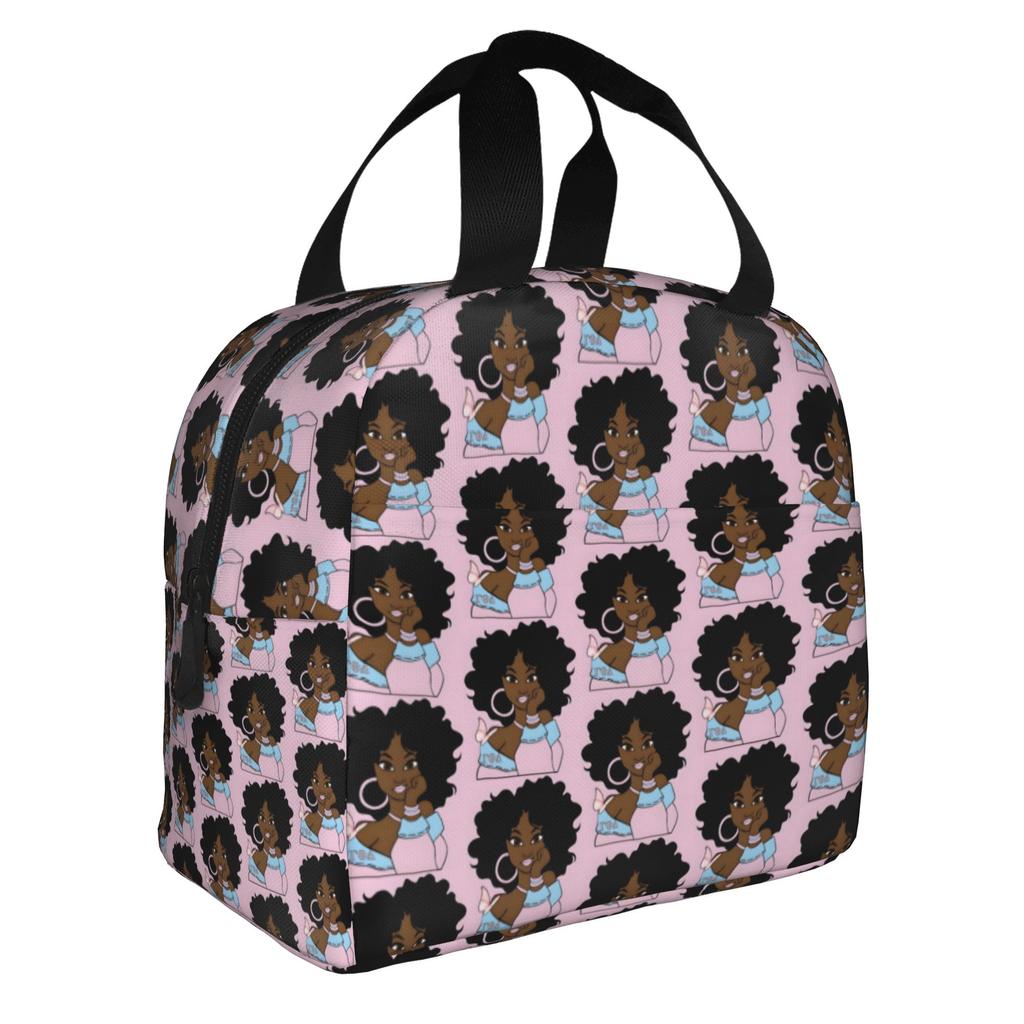 Gamma Phi Delta  Insulated Lunch Bags for Women African American Sorority  Resuable Cooler Thermal Bento Box School