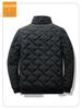 Men's Lightweight Korean Style Short Stand Collar Cotton Jacket - Autumn/Winter Trendy Outerwear