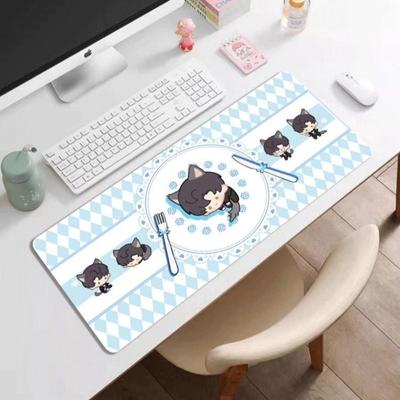 Game Love and Deepspace Sylus Rafayel Zayne Xavier Caleb Anime Cute Cat Computer Keyboard Pad/Mouse Pad Cartoon Office Supplies