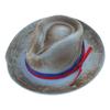 Eye Catching Western Hat Cosplay Costume Hat Stage Show Props Hat Halloween Costume Woven Belt Hat Carnivals Party Props